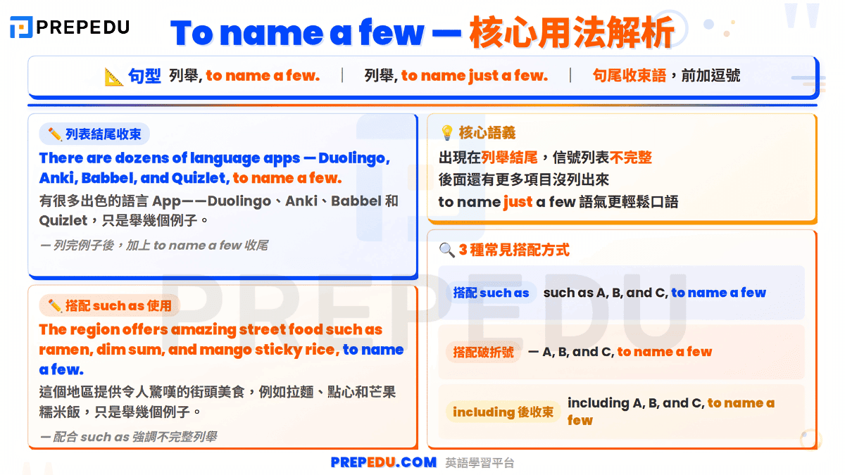 usage-of-to-name-a-few-in-english.png