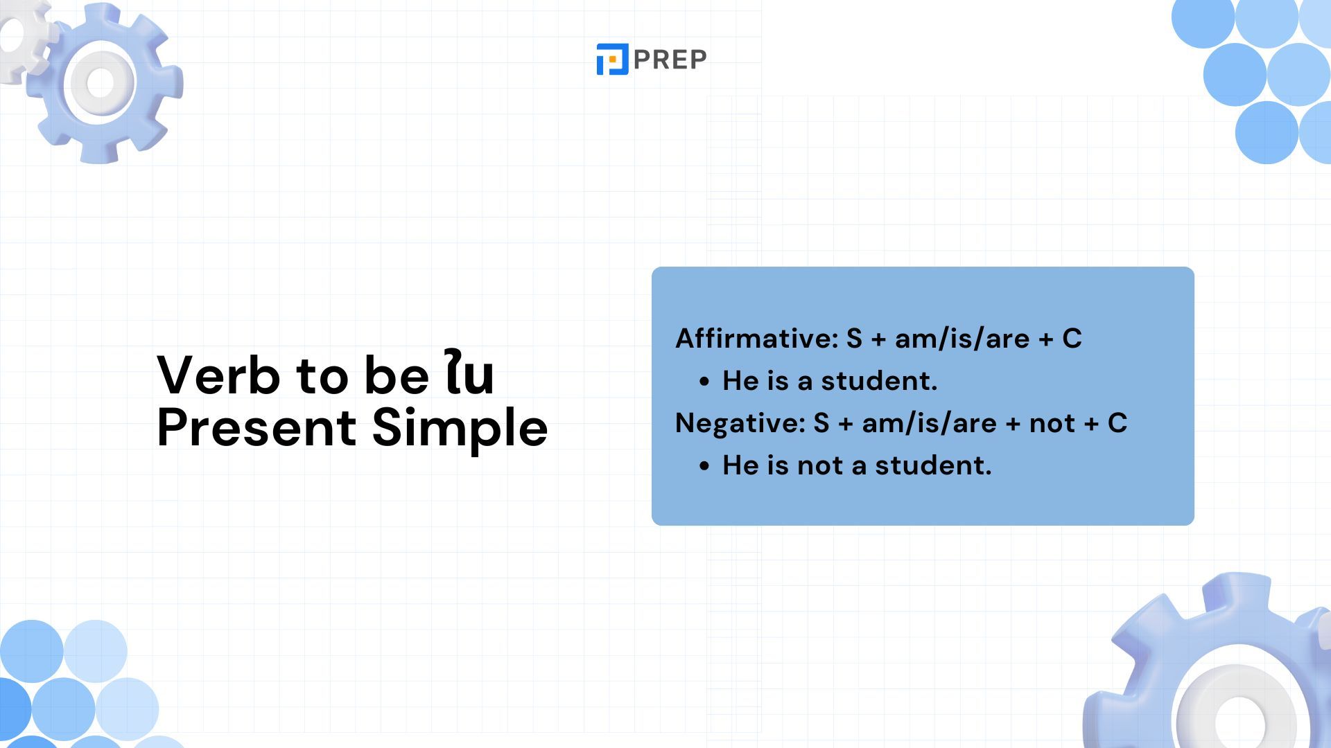 Verb to Be ในภาษาอังกฤษ - หลักการใช้และตัวอย่างประโยค