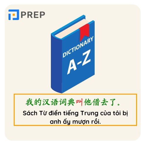 Tập đặt câu chữ 被 trong tiếng Trung