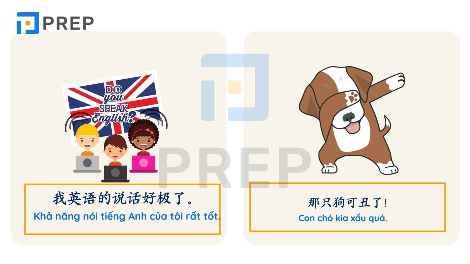 Tập đặt câu cách dùng 了
