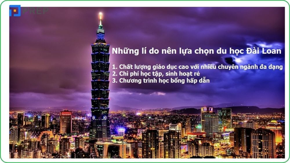 Vì sao nên du học tại Đài Loan?