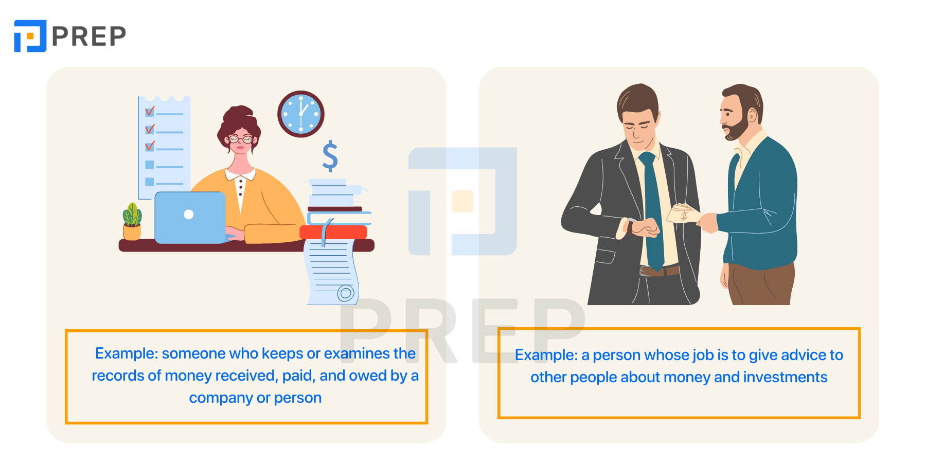 Vocabulary about jobs in English
