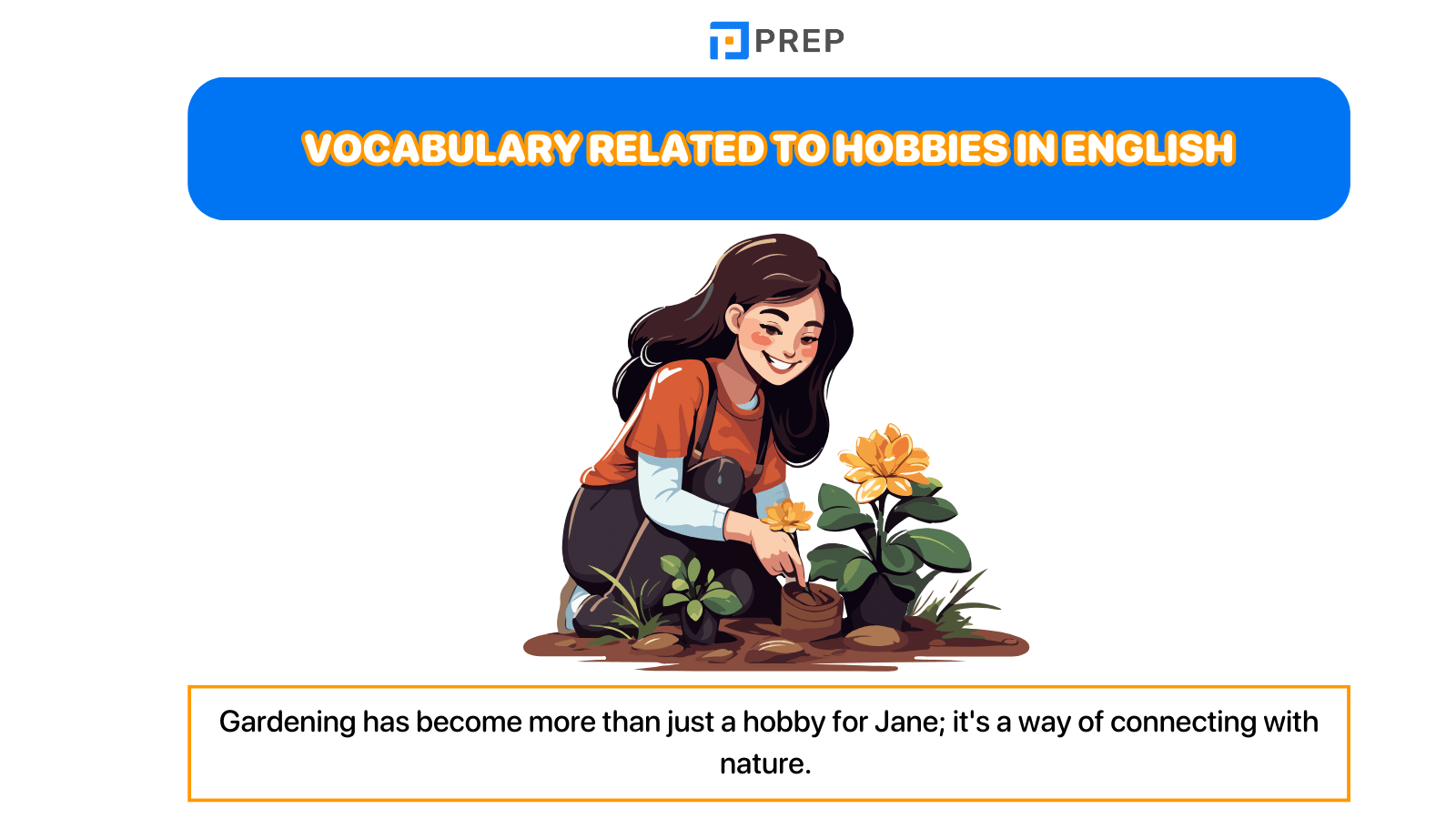 Vocabulary related to hobbies in English