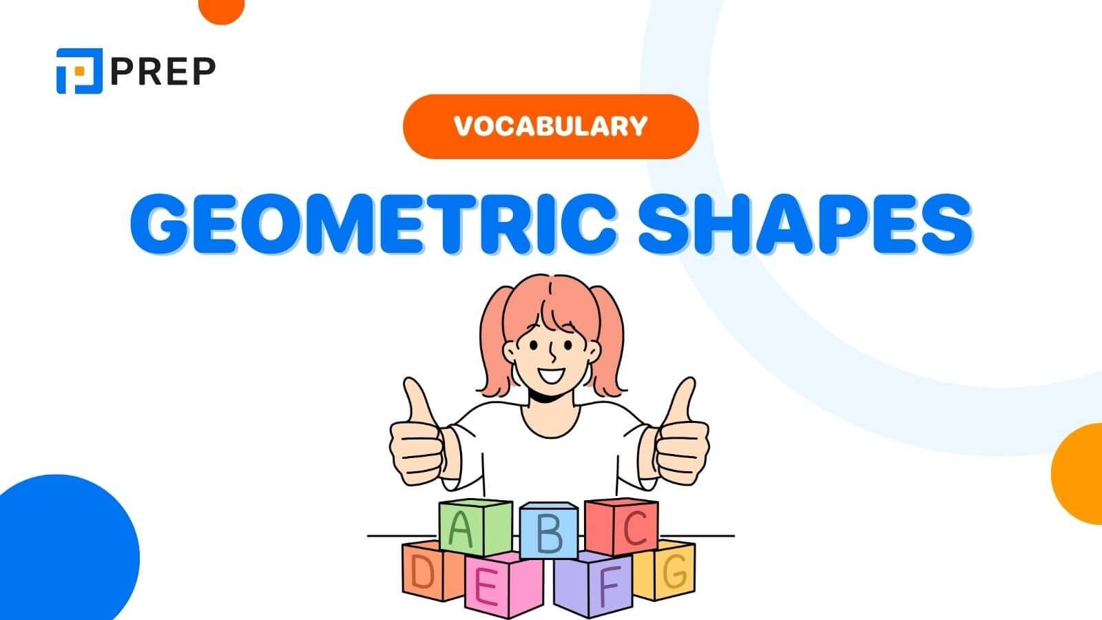 Explore 50+ Common English Vocabulary Words for Geometric Shapes!