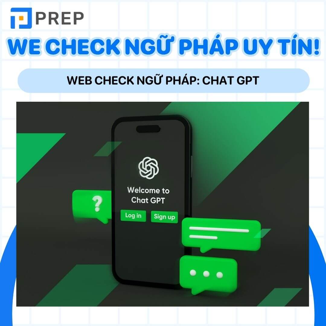 Web check ngữ pháp: Chat GPT