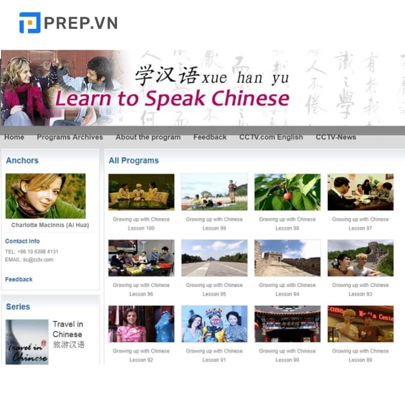 CCTV - Trang web luyện nghe - đọc hiểu tiếng Trung hay