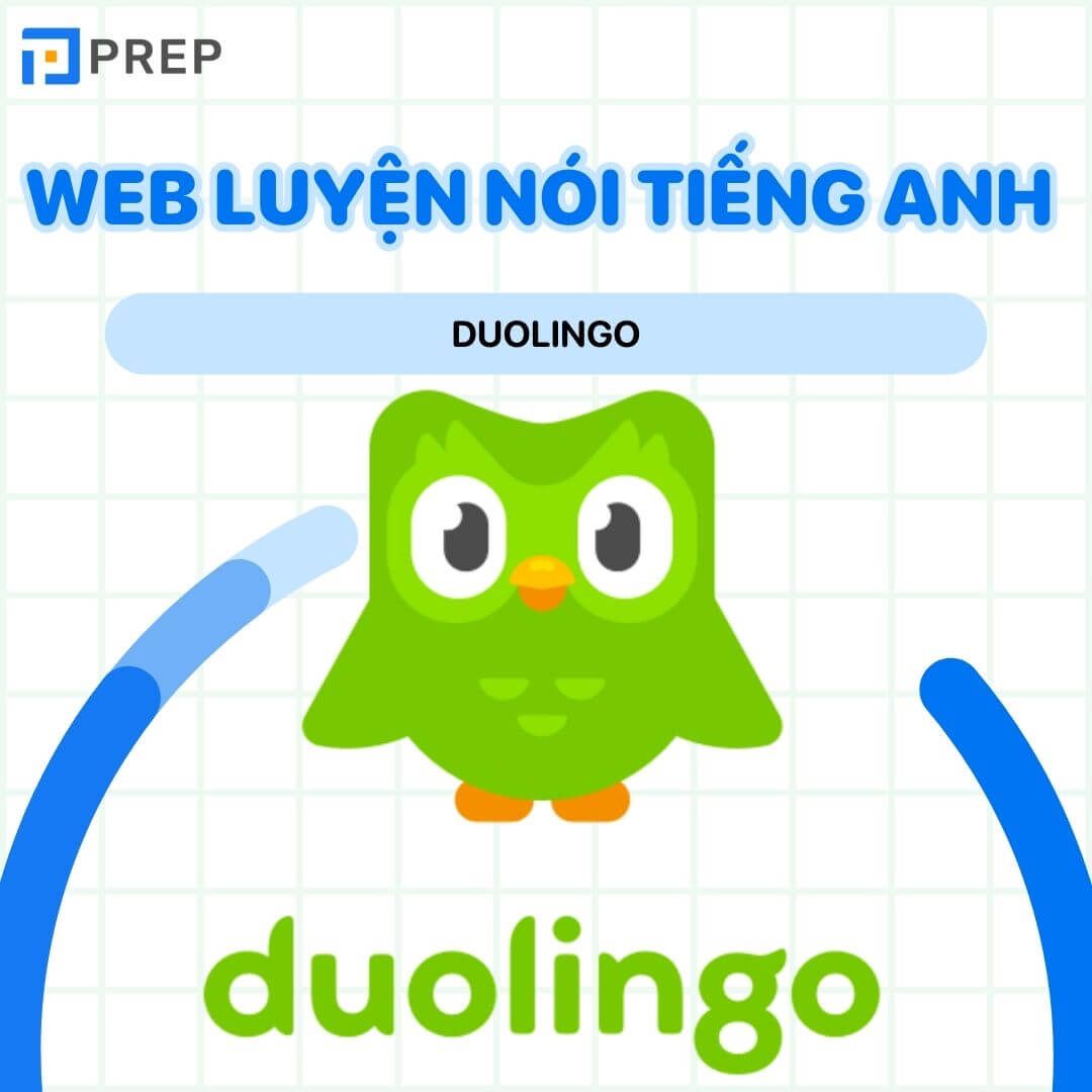 Web luyện nói tiếng Anh - Duolingo