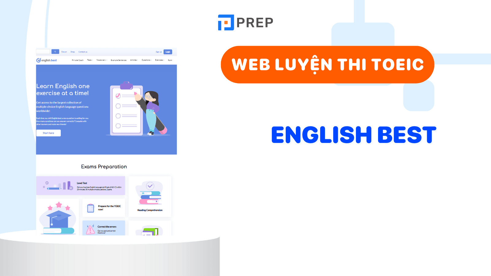 web luyện thi TOEIC