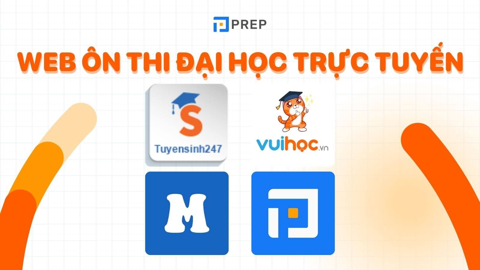 Tổng hợp web luyện thi đại học trực tuyến chất lượng