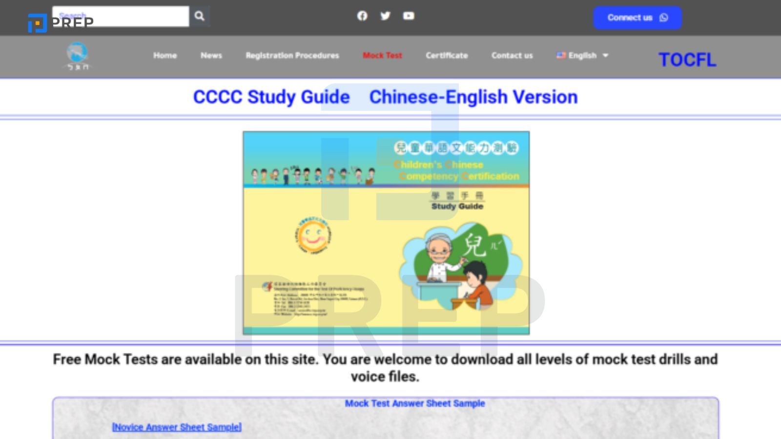 Web thi thử TOCFL online miễn phí hoàn toàn