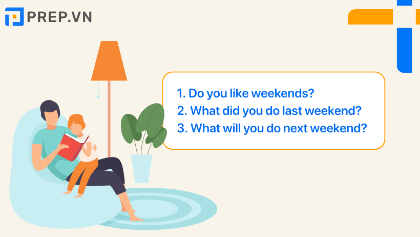 Câu trả lời mẫu chủ đề Weekend IELTS Speaking Part 1
