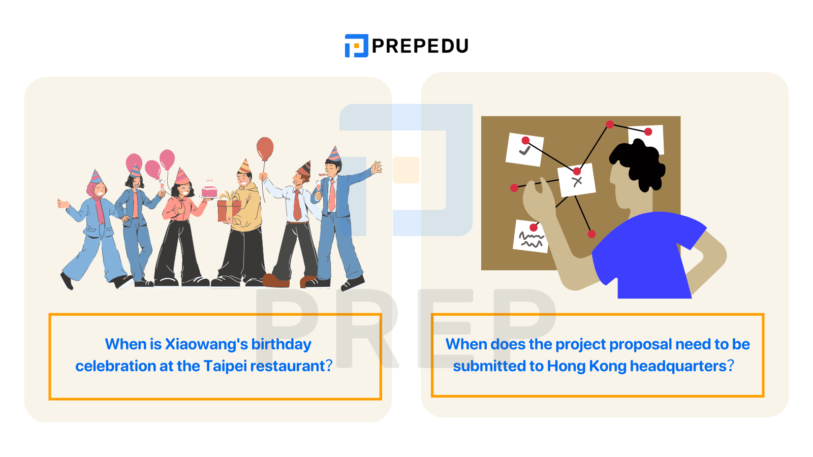 WH 疑問 - When（問時間）