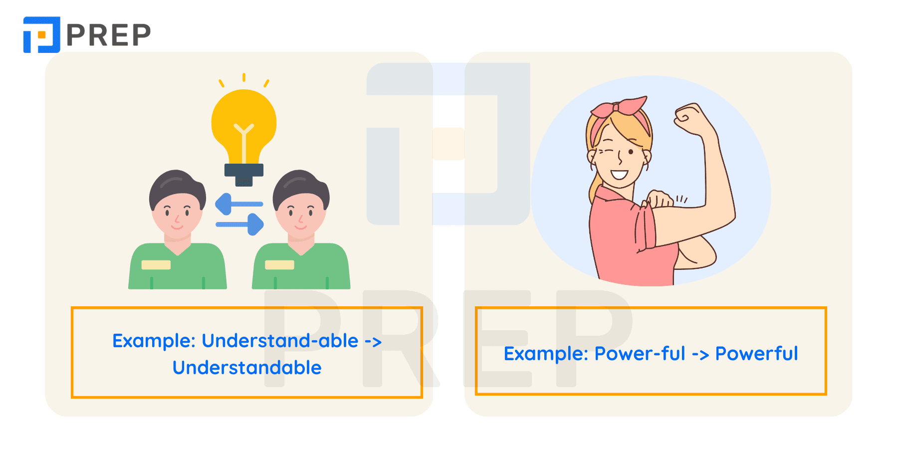 What are adjective suffixes?