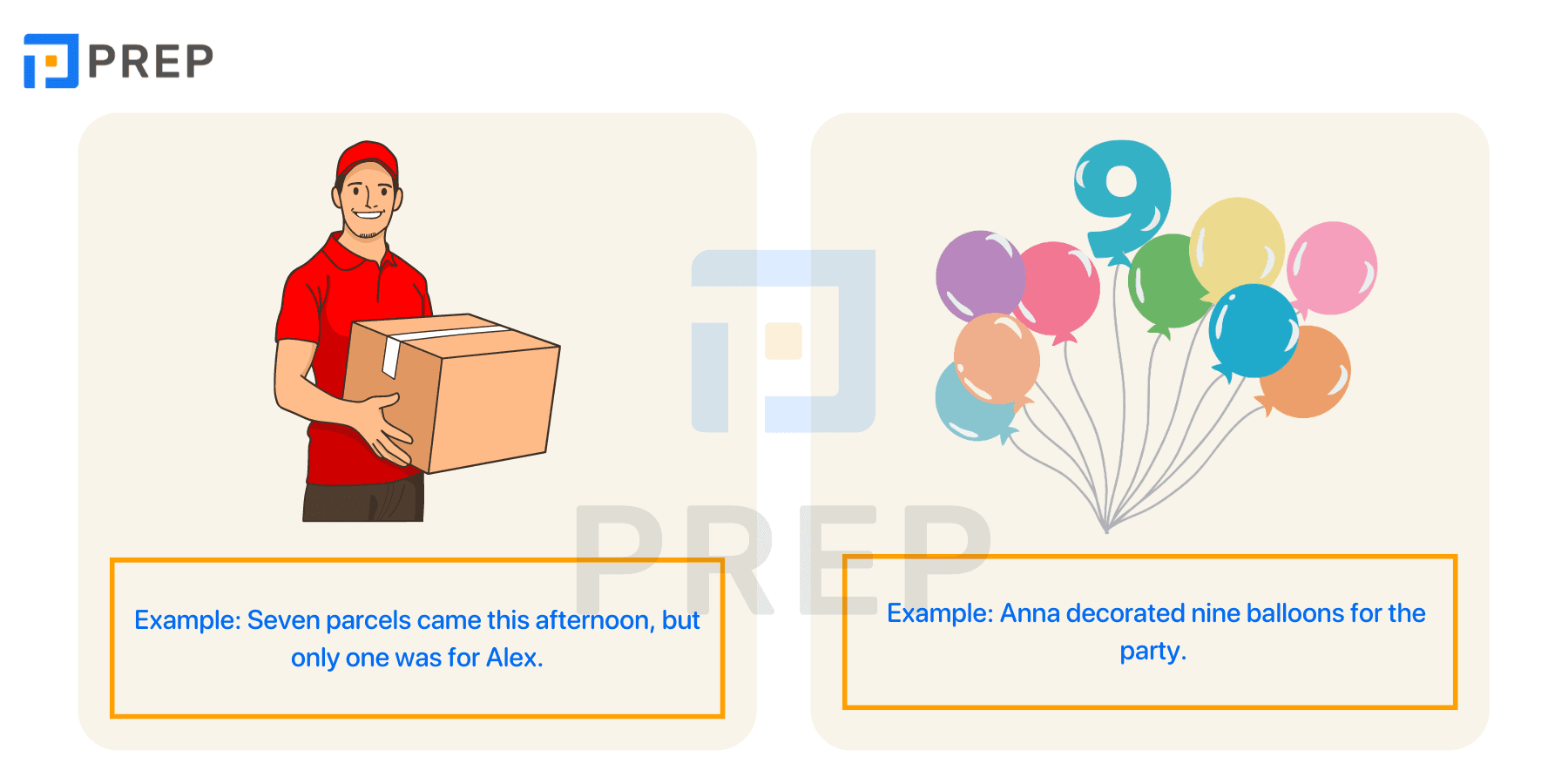 What are cardinal numbers?