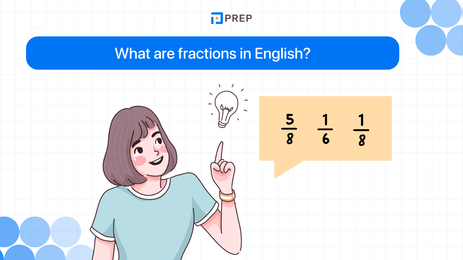 What are fractions in English?