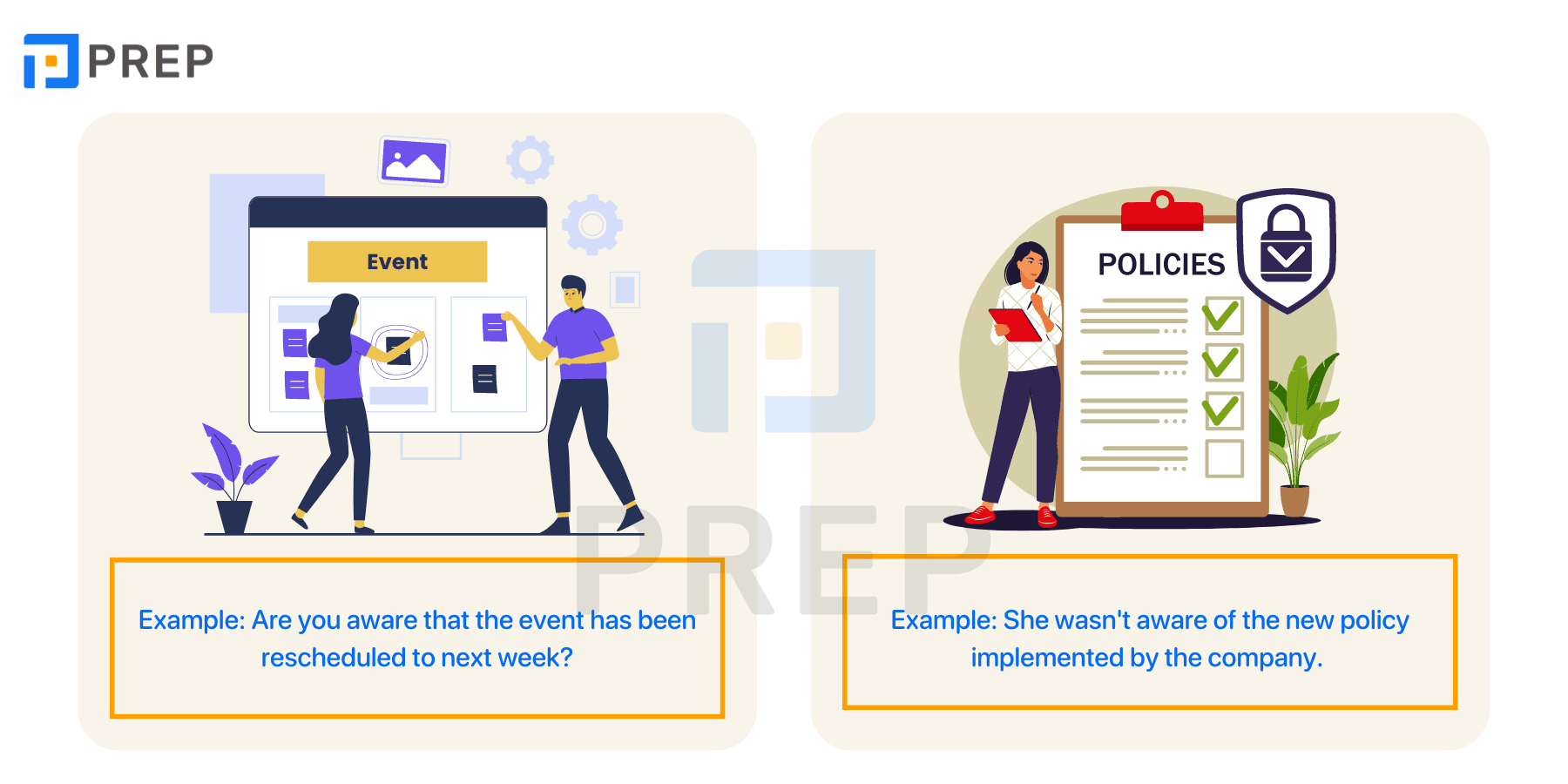 What is Aware in English?