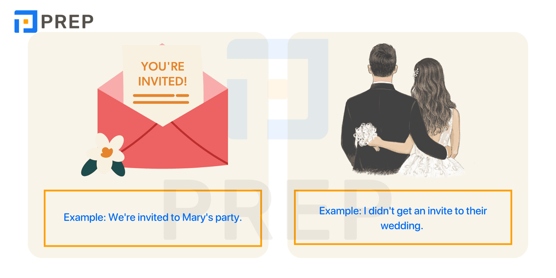 What is Invite in English?