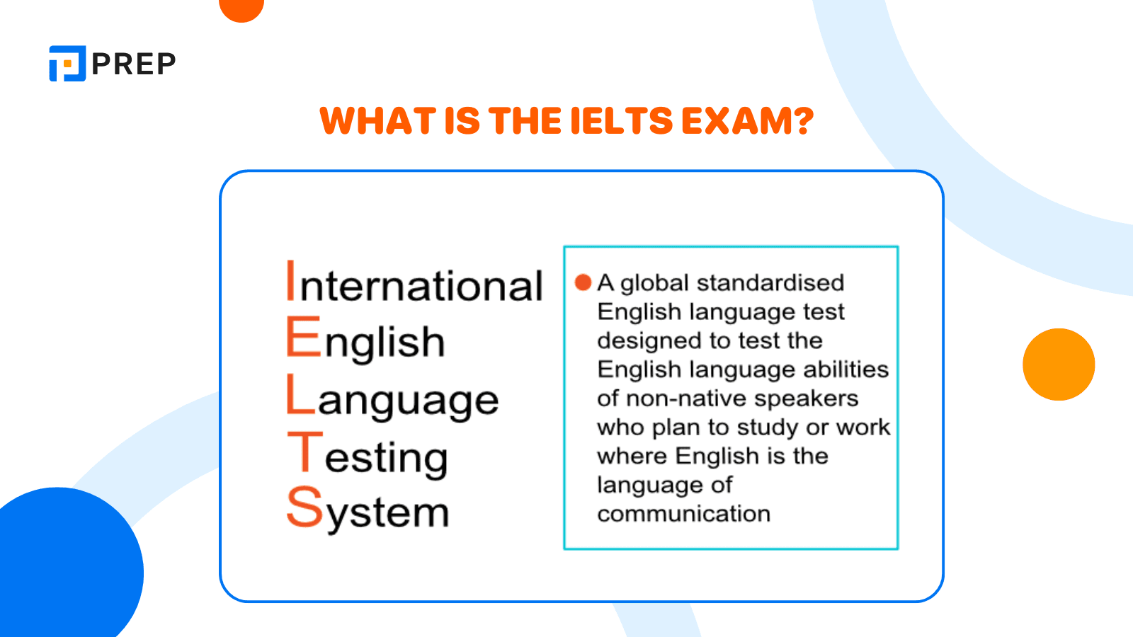 What is the IELTS Exam?