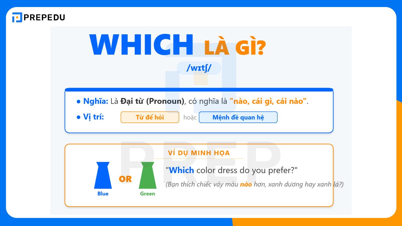 Which là gì?