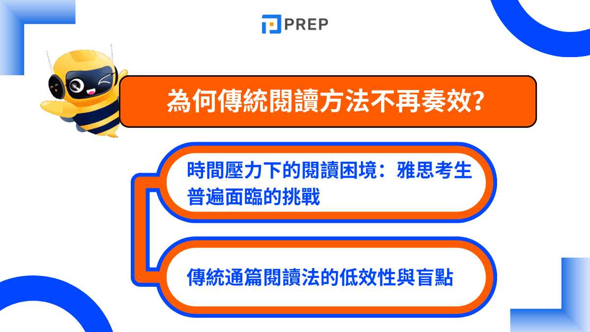 為何傳統閱讀方法不再奏效？