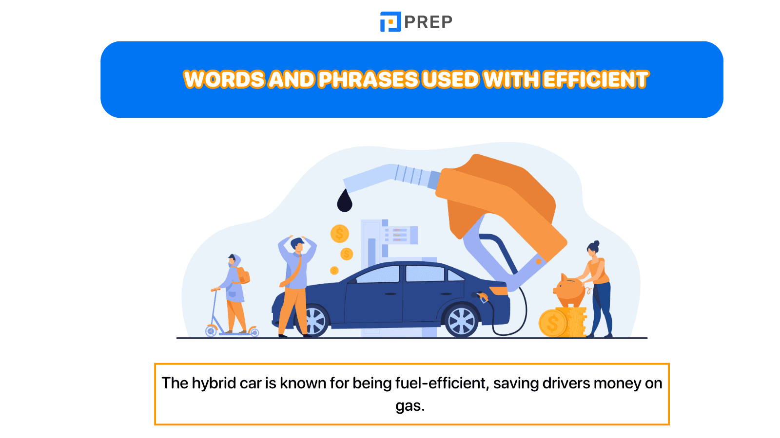 Words and phrases used with Efficient