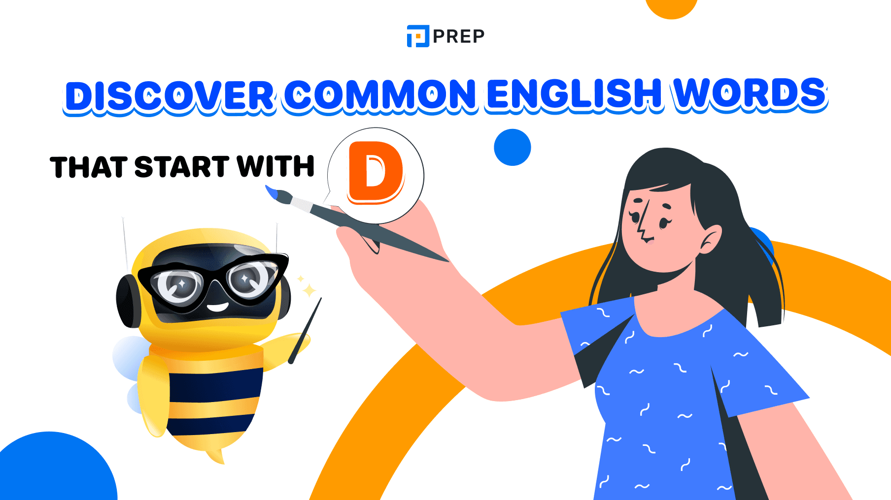 A simple and readable compilation of English words that start with D