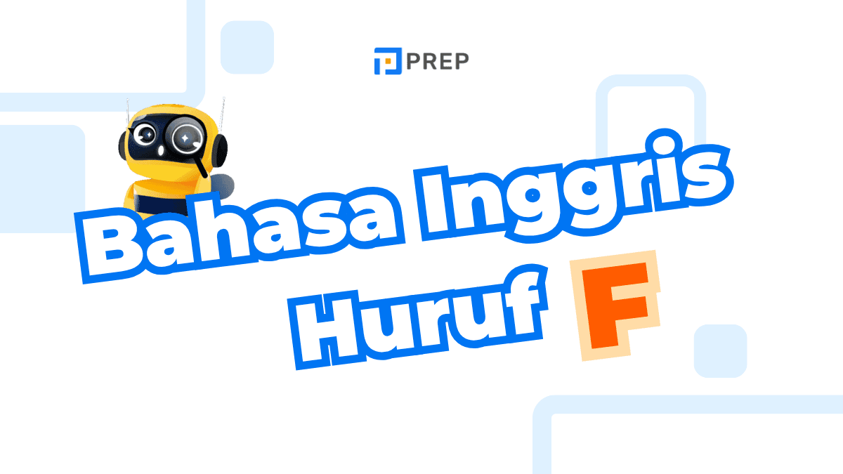 bahasa inggris dari huruf f