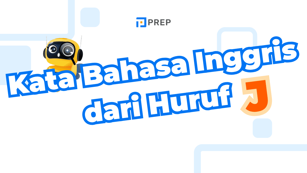 Kata Bahasa Inggris dari Huruf J