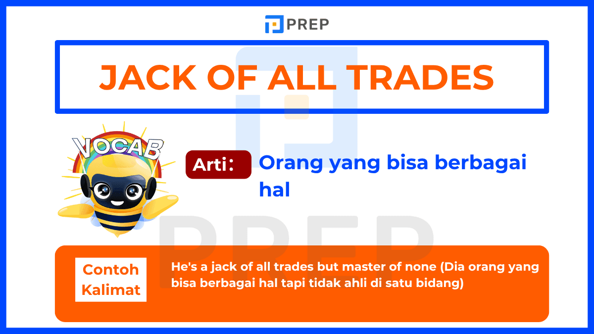 Idiom Bahasa Inggris yang Dimulai dengan Huruf J