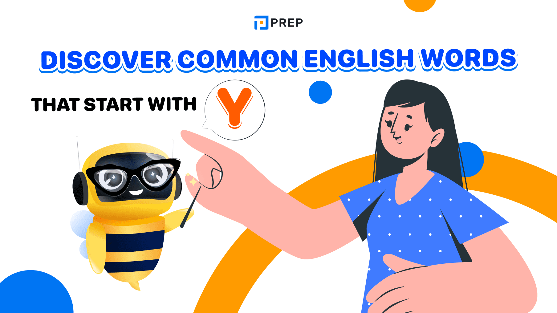 Most common English words that start with Y