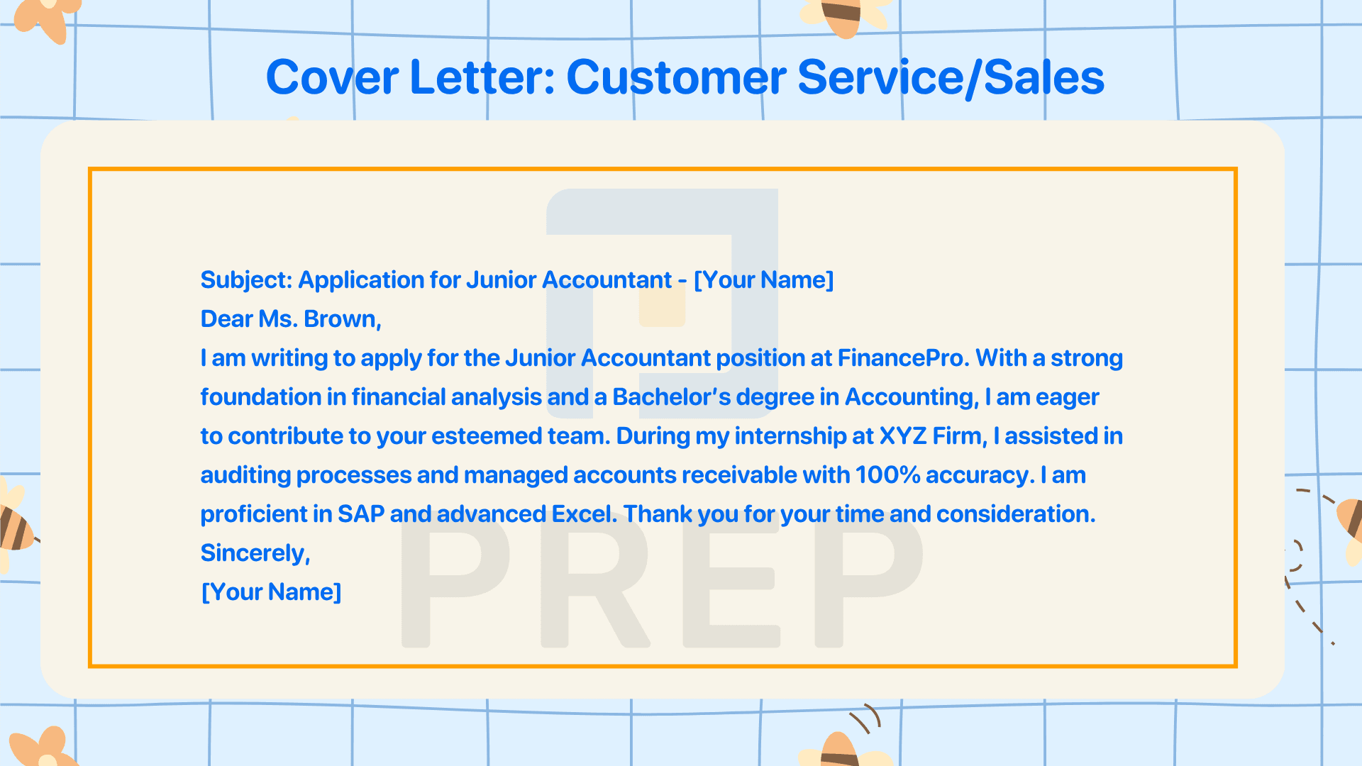 จดหมายสมัครงานภาษาอังกฤษ​ Cover Letter เขียนยังไง