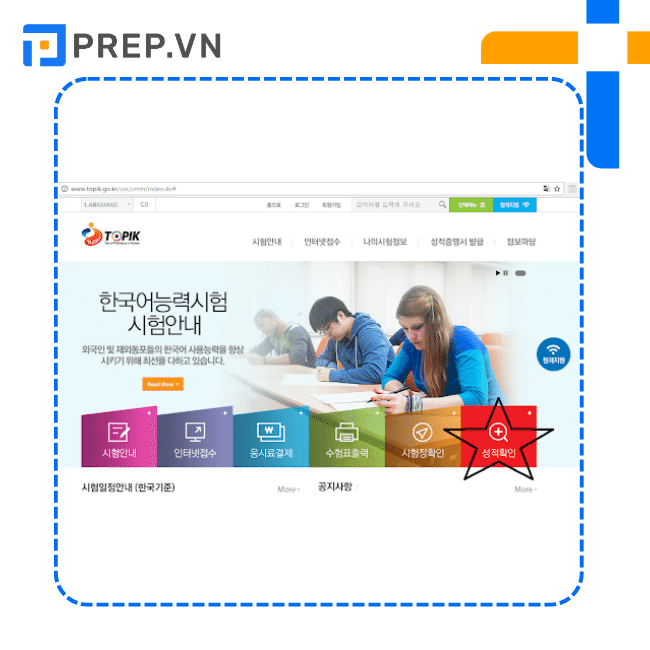 xem điểm topik, xem điểm thi topik