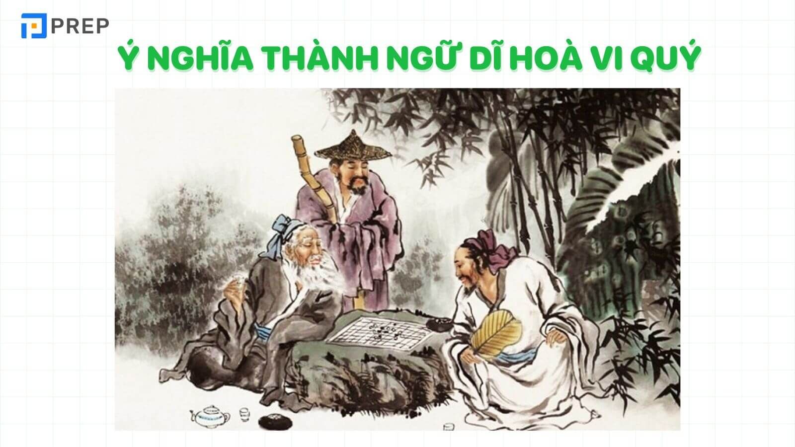 Ý nghĩa thành ngữ Dĩ hoà vi quý tiếng Trung